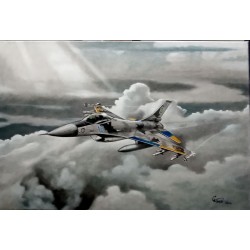 Картина F-16 ВСУ  Картина F-16 ВСУ