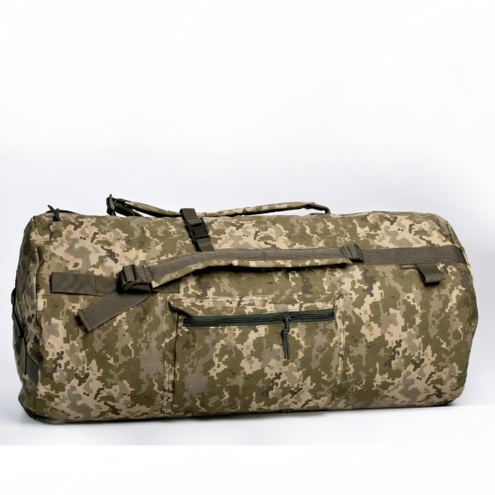 Tactical bag according  for 110 liters, in pixel color