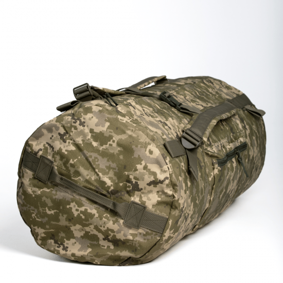 Tactical bag according  for 110 liters, in pixel color