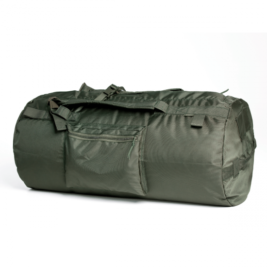 Tactical bag according for 110 liters, in olive color