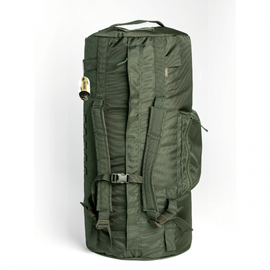 Tactical bag according for 110 liters, in olive color