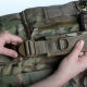 Tactical baul bag   100 liters with a carabiner, multicam