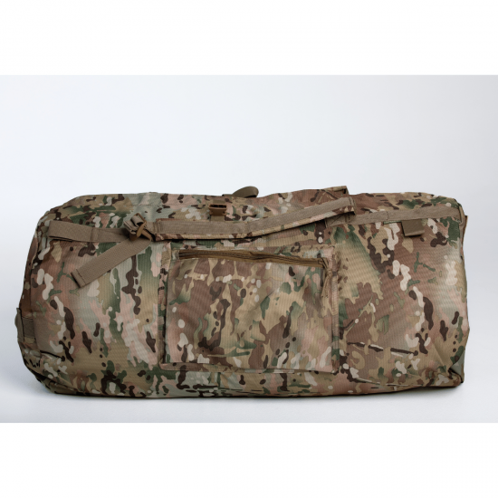 Tactical baul bag   100 liters with a carabiner, multicam