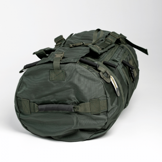 Tactical baul bag 100 liters with a carabiner, Olive