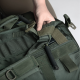 Tactical baul bag 100 liters with a carabiner, Olive