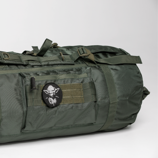 Tactical baul bag 100 liters with a carabiner, Olive