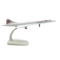Металева модель літака Concorde GB масштаб 1:400 Металева модель літака Concorde GB масштаб 1:400