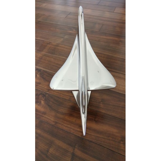 Модель самолета Aluminum Concorde Model