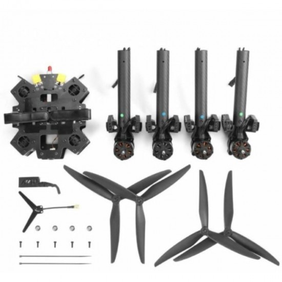 Квадрокоптер Diatone KN-104 − 10 дюймовый FPV дрон с грузоподъемностью до 4 кг и макс скоростью до 140 км/ч Квадрокоптер Diatone KN-104 − 10 дюймовый FPV дрон с грузоподъемностью до 4 кг и макс скоростью до 140 км/ч