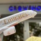 Модель літака Airbus A380 Emirates (1:160) зі звуковою LED-підсвіткою Модель літака Airbus A380 Emirates (1:160) зі звуковою LED-підсвіткою