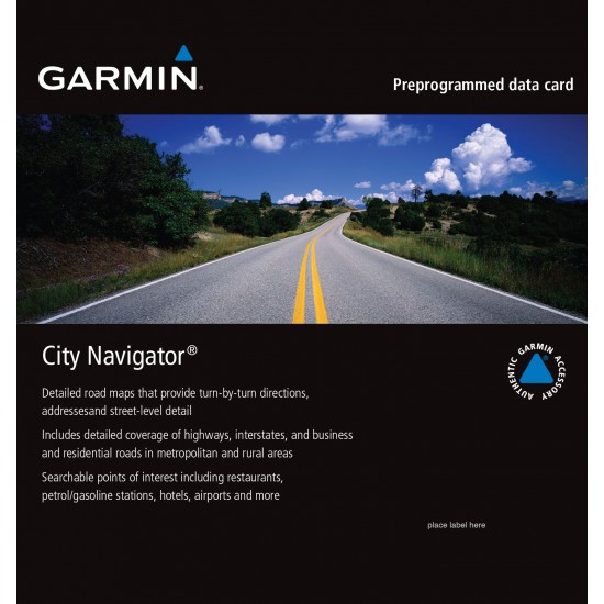 Салфетка для очистки Garmin City Navigator® Europe NT microSD™/SD™ card