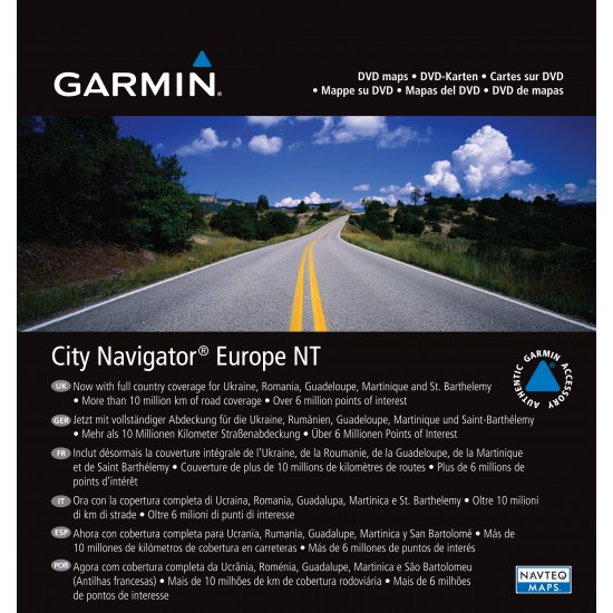 Карти Garmin City Navigator® Europe NT microSD ™ / SD ™ card