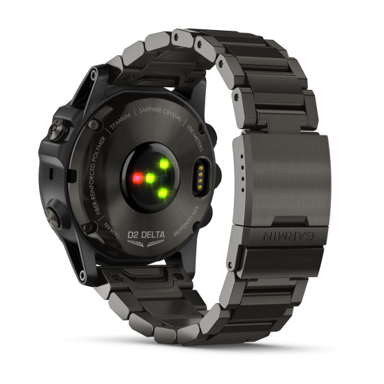 Часы Пилота Garmin D2 ™ Delta PX Aviator Watch з DLC Titanium Band