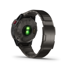 Смартгодинник Garmin Fēnix® 6-Pro Solar Edition сірий з чорним ремінцем Смартгодинник Garmin Fēnix® 6-Pro Solar Edition сірий з чорним ремінцем