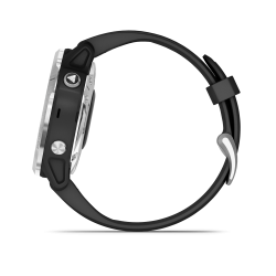 Сумка для системы управлния полетом Garmin fēnix® 6S Solar, silver with black band Сумка для системы управлния полетом Garmin fēnix® 6S Solar, silver with black band