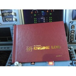 Книга учёта ТО двигателя ВС Engine Log Hardcove Книга учёта ТО двигателя ВС Engine Log Hardcove