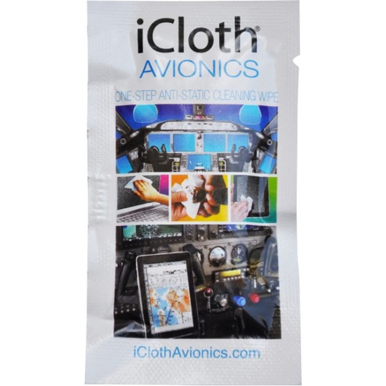 Салфетки для дисплеев авионики iCloth Avionics (10шт)