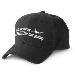 Кепка авиационная Boeing If It\'s Not Boeing, I\'m Not Going черная Кепка авиационная Boeing If It\'s Not Boeing, I\'m Not Going черная