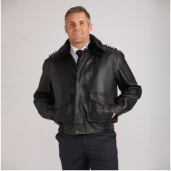 Куртка авиационная Synthetic Leather Jacket мужская из кожзама Куртка авиационная Synthetic Leather Jacket мужская из кожзама