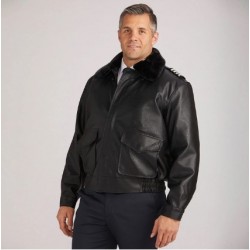 Куртка авиационная Synthetic Leather Jacket мужская из кожзама Куртка авиационная Synthetic Leather Jacket мужская из кожзама