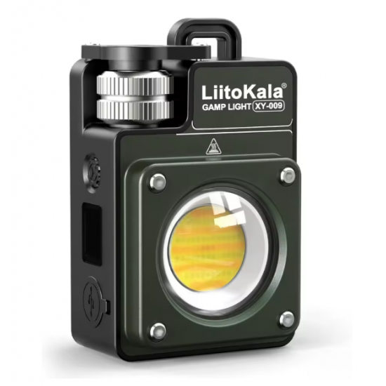 Мультифункціональний кемпінговий ліхтар — LiitoKala XY-009 з регулюванням кольорової температури