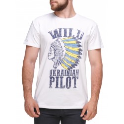 Футболка авиационная Alpha Bravo Club Wild Pilot мужская Футболка авиационная Alpha Bravo Club Wild Pilot мужская