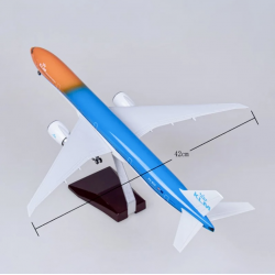 Модель літака Boeing 777 KLM Orange (1:157) з звуковою LED-підсвіткою