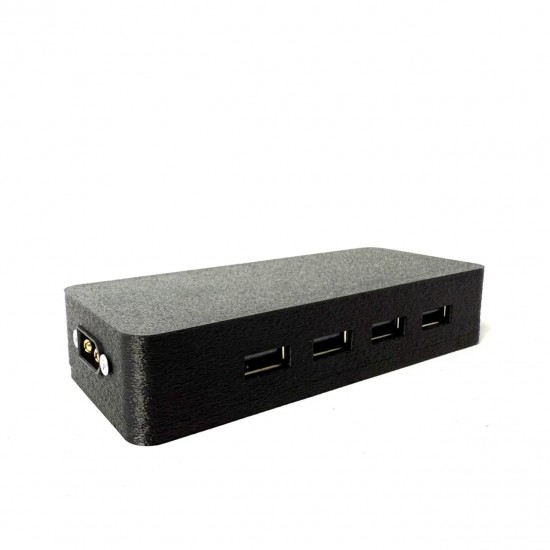 Перехідник блок живлення для заряджання телефона від fpv батареї 4 USB виходи