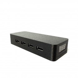 Перехідник блок живлення для заряджання телефона від fpv батареї 4 USB виходи Перехідник блок живлення для заряджання телефона від fpv батареї 4 USB виходи