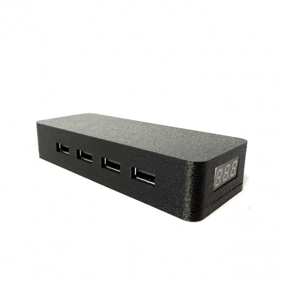 Перехідник блок живлення для заряджання телефона від fpv батареї 4 USB виходи Перехідник блок живлення для заряджання телефона від fpv батареї 4 USB виходи