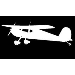 Наклейка на автомобіль авіаційна Plane Antique 2