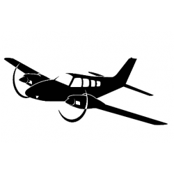 Наклейка на автомобиль "Plane 2 Props"