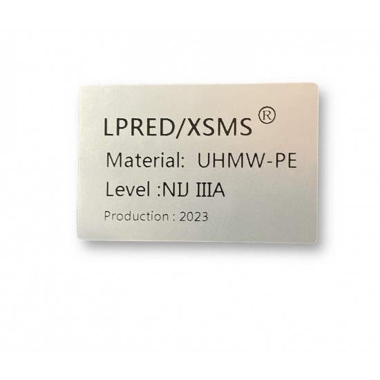 Комплект бічних балістичних пакетів стандарту NIJ IIIA UHMW-PE 30x15 см