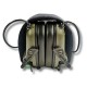 Earmor M31 MOD3 active headphones with ARC adapter for attaching to a helmet