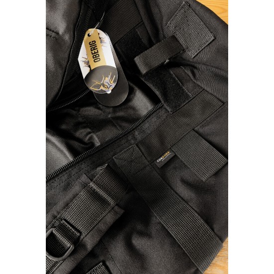 Тактичний баул 100 л OBERIG (Cordura 1000D), чорний
