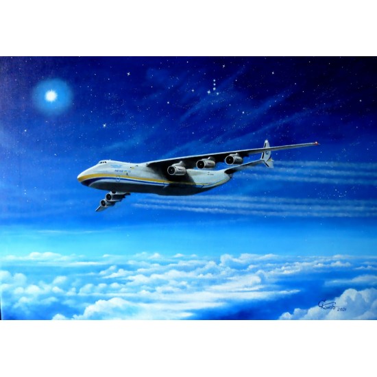 An - 225 Night flight