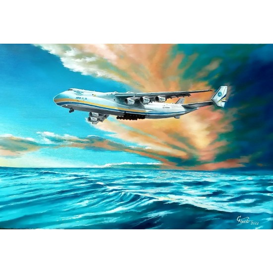 AN-225 Above the waves