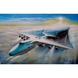 Ан-225 Рассекая туман Ан-225 Рассекая туман