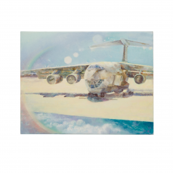 Картина авіаційна "Іл-76"