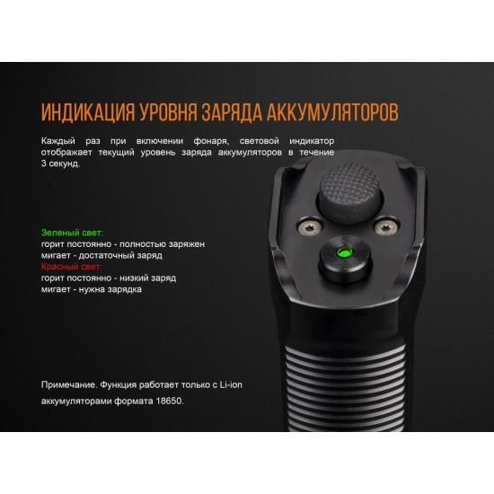 Ліхтар ручний Fenix TK35 2018 CREE XHP35 HI neutral white LED