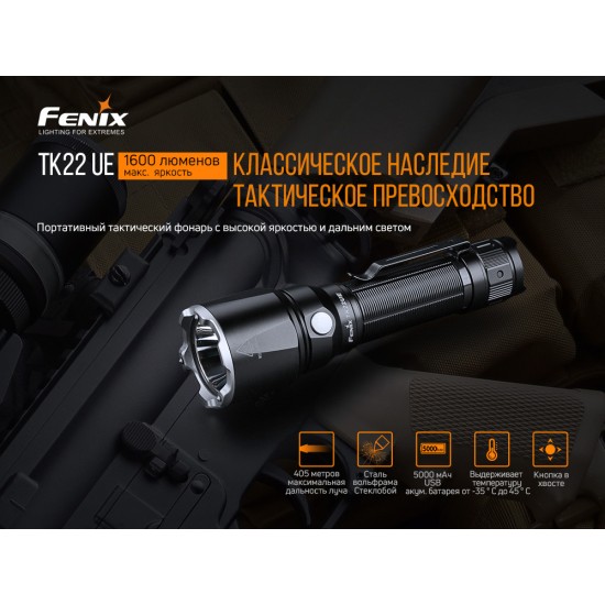 Ліхтар ручний Fenix TK22UE