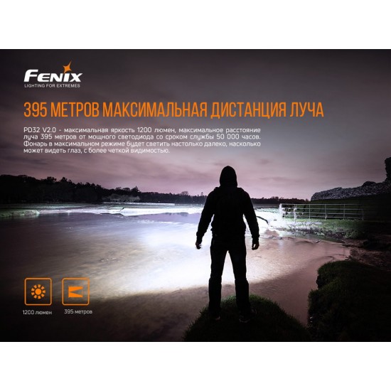 Ліхтар ручний Fenix PD32 V2.0