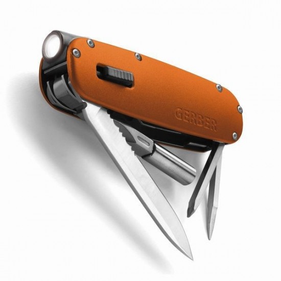 Мультитул Gerber Fit light Tool помаранчевий