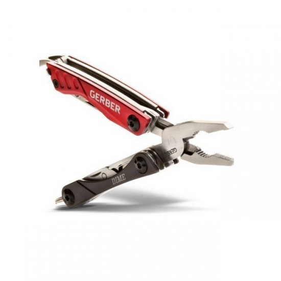 Мультитул Gerber Dime Mini MultiTool червоний в коробці