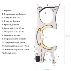 Мультитул Roxon Spirit S705 Мультитул Roxon Spirit S705