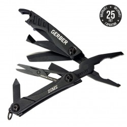 Мультитул Gerber Dime Multi-Tool Black чорний в коробці Мультитул Gerber Dime Multi-Tool Black чорний в коробці