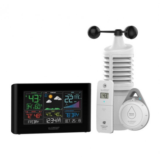 Weather Station Wind and Weather Station with AccuWeather Forecast