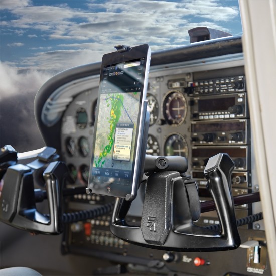 Крепление в кабину авиационное RAM Claw Yoke Mount for iPad