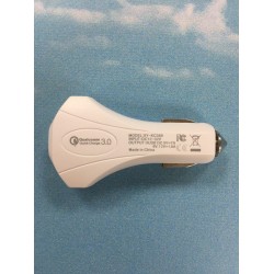 Пристрій зарядний, для авто LVSUN, PD3.0 + QC3.0 USB C, 40Вт, Білий Пристрій зарядний, для авто LVSUN, PD3.0 + QC3.0 USB C, 40Вт, Білий