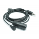 Аудио кабель авиационный Nflightcam Aviation Audio+Power Cable for GoPro Hero3, 3+, and 4
